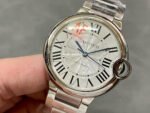 AF Factory Cartier Ballon Bleu W6920046 36mm Full Steel White Dial - Image 3