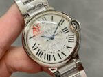 AF Factory Cartier Ballon Bleu W6920046 36mm Full Steel White Dial - Image 2