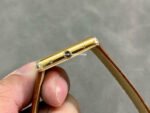 AF Factory Cartier Tank Américaine w2601556 19mm Yellow Gold Leather Strap White Dial - Image 6