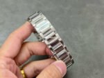 AF Factory Cartier Tank WSTA0052 25.5mm Full Steel Roman Numerals White Dial - Image 8