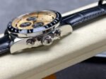 AF Factory Longines Conquest Chronograph L3.835.4.02.6 42mm Steel Leather Strap Black Eyes Champagne Dial - Image 6