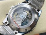 AF Factory Longines Conquest Chronograph L3.835.4.72.6 42mm Full Steel Strap Black Eyes White Dial - Image 7