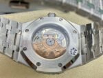 AMG Factory Audemars Piguet Royal Oak Selfwinding 15400 41mm Green Diamond Bezel Full Green White Diamond Steel Diamond Baguette Dial - Image 7