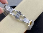 AMG Factory Audemars Piguet Royal Oak Selfwinding 15400 41mm Black Diamond Bezel Full White Diamond Gold Steel Diamond Baguette Dial - Image 8