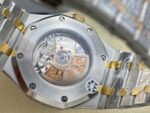 AMG Factory Audemars Piguet Royal Oak Selfwinding 15400 41mm Black Diamond Bezel Full White Diamond Gold Steel Black Diamond Dial - Image 7