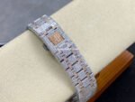 AMG Factory Audemars Piguet Royal Oak Selfwinding 15400 41mm Full Diamond Rose Gold Diamond Dial - Image 9