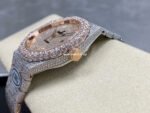 AMG Factory Audemars Piguet Royal Oak Selfwinding 15400 41mm Full Diamond Rose Gold Diamond Dial - Image 7