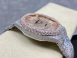 AMG Factory Audemars Piguet Royal Oak Selfwinding 15400 41mm Full Diamond Rose Gold Diamond Dial - Image 6
