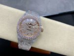 AMG Factory Audemars Piguet Royal Oak Selfwinding 15400 41mm Full Diamond Rose Gold Diamond Dial - Image 5