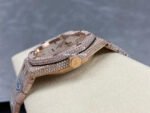 AMG Factory Audemars Piguet Royal Oak Selfwinding 15400 41mm Full Rose Gold Diamond Diamond Dial - Image 6