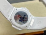 AMG Factory Customer Made Patek Philippe Nautilus PP5711 40mm Ceramics White Rubber Strap Grey Dial - Image 7