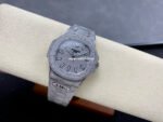AMG Factory Patek Philippe Nautilus PP5711 40mm Small Diamond Bezel White Gold Diamond Diamond Silver Dial - Image 5