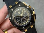 APF Factory Audemars Piguet Royal Oak Chronograph 26420CE.OO.A127CR.01 43mm Ceramic Rubber Strap Black Dial - Image 2