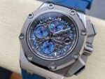 APF Factory Audemars Piguet Royal Oak Offshore Chronograph 26568PM.OO.A021CA.01 44mm Platinum Rubber Strap Grey Dial - Image 3