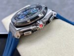 APF Factory Audemars Piguet Royal Oak Offshore Chronograph 26568PM.OO.A021CA.01 44mm Platinum Rubber Strap Grey Dial - Image 6
