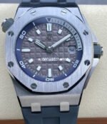 APF Factory Audemars Piguet Royal Oak Offshore Diver 15720ST.OO.A009CA.01 42mm Steel Rubber Strap Grey Dial