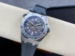APF Factory Audemars Piguet Royal Oak Offshore Diver 15720ST.OO.A009CA.01 42mm Steel Rubber Strap Grey Dial - Image 4