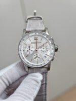 APS Factory Audemars Piguet Code 11.59 26393CR.OO.A008KB.01 41mm Rose Gold Steel Canvas Strap Silver Dial