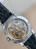 APS Factory Audemars Piguet Code 11.59 26393CR.OO.A008KB.01 41mm Rose Gold Steel Canvas Strap Silver Dial - Image 6