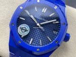 APS Factory Audemars Piguet Royal Oak 15500 Full Blue Ceramic Blue Dial - Image 3