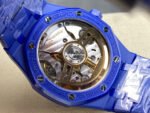 APS Factory Audemars Piguet Royal Oak 15500 Full Blue Ceramic Silver Dial - Image 8