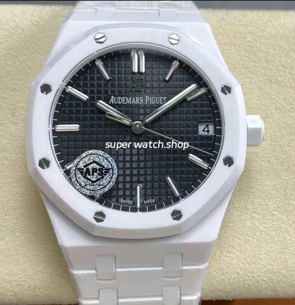 APS-Factory-Audemars-Piguet-Royal-Oak-15500-Full-White-Ceramic-Black-Dial-7.jpg APS Factory Audemars Piguet Royal Oak 15500 Full White Ceramic Black Dial - Image 1