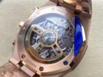 APS Factory Audemars Piguet Royal Oak Chronograph 26240OR.OO.1320OR.02 41mm Full Rose Gold Silver Dial - Image 8