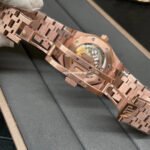 APS Factory Audemars Piguet Royal Oak Frosted Selfwinding 15454OR.GG.1259OR.01 37mm Full Frosted Rose Gold Dial Silver White Dial - Image 8