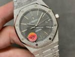 APS Factory Audemars Piguet Royal Oak Frosted Selfwinding 15410 41mm Full Frosted Steel Grey Dial - Image 2