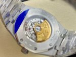 APS Factory Audemars Piguet Royal Oak Frosted Selfwinding 15410 41mm Full Frosted Steel Blue Dial - Image 8