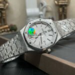APS Factory Audemars Piguet Royal Oak Frosted Selfwinding 15454OR.GG.1259OR.03 37mm Full Frosted Steel Silver Dial - Image 5