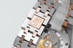APS Factory Audemars Piguet Royal Oak Selfwinding 37mm 15450SR.OO.1256SR.01 Two-Tone Rose Gold Steel Silver Dial - Image 9