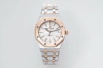 APS Factory Audemars Piguet Royal Oak Selfwinding 37mm 15450SR.OO.1256SR.01 Two-Tone Rose Gold Steel Silver Dial