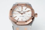 APS Factory Audemars Piguet Royal Oak Selfwinding 37mm 15450SR.OO.1256SR.01 Two-Tone Rose Gold Steel Silver Dial - Image 2