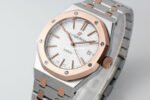 APS Factory Audemars Piguet Royal Oak Selfwinding 37mm 15450SR.OO.1256SR.01 Two-Tone Rose Gold Steel Silver Dial - Image 4