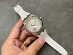 APS Factory Audemars Piguet Royal Oak Selfwinding 41mm 15400ST.OO.1220ST.04 Rubber Strap Silver Dial - Image 4