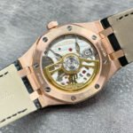 APS Factory Audemars Piguet Royal Oak Selfwinding 41mm 15500OR.OO.D002CR.01 Rose Gold Black Leather Black Dial - Image 7
