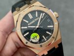APS Factory Audemars Piguet Royal Oak Selfwinding 41mm 15510OR.OO.D002CR.02 Rose Gold Leather Black Dial - Image 2