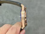 APS Factory Audemars Piguet Royal Oak Selfwinding 41mm 15510OR.OO.D002CR.02 Rose Gold Leather Black Dial - Image 5