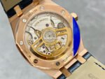 APS Factory Audemars Piguet Royal Oak Selfwinding 41mm 15510OR.OO.D315CR.02 Rose Gold Leather Blue Dial - Image 6