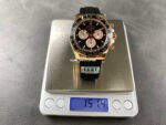 APS Factory Counterweight Rolex Daytona 126515LN-0002 40mm Rose Gold Oysterflex Black Dial - Image 9