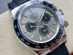 APS Factory Counterweight Rolex Daytona 126519LN-0006 40mm White Gold Oysterflex Black Eye Grey Dial - Image 2