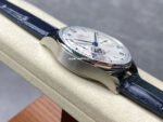 APS Factory IWC Portuguese IW501702 42mm Steel Leather Strap Silver Dial - Image 5