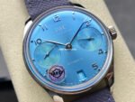 APS Factory IWC Portuguese IW501708 Calf Skin Strap White Gold Ice Blue Dial - Image 2
