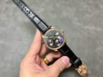 APS Factory IWC Portuguese Perpetual Calendar IW503404 44mm Rose Gold Leather Strap Arabic Numerals Grey Dial - Image 4