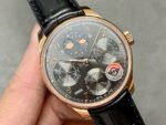 APS Factory IWC Portuguese Perpetual Calendar IW503404 44mm Rose Gold Leather Strap Arabic Numerals Grey Dial - Image 2