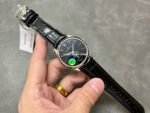 APS Factory Jaeger-LeCoultre Moon Phase Master Q1368471 39mm Steel Leather Strap Black Dial - Image 4
