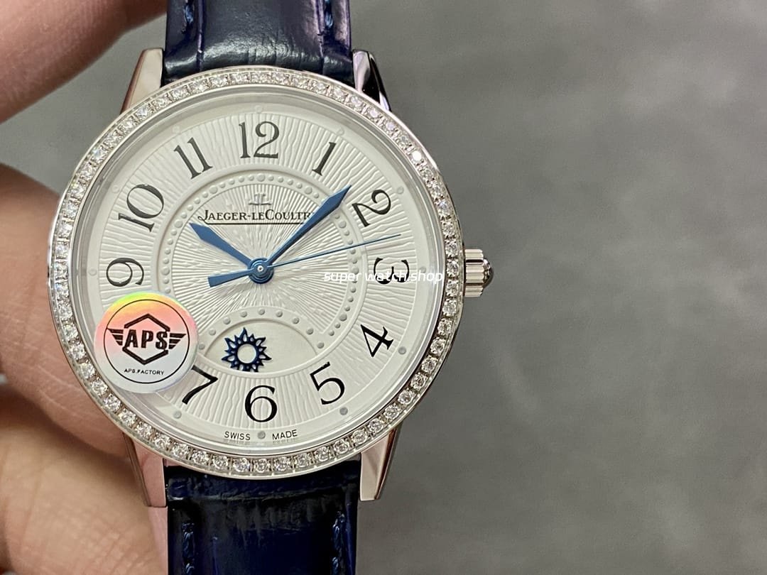 APS-Factory-Jaeger-LeCoultre-Rendez-Vous-Q3448430-Diamond-Bezel-Silver-Dial-2.jpg APS Factory Jaeger-LeCoultre Rendez-Vous Q3448430 Diamond Bezel Silver Dial - Image 1