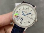 APS Factory Jaeger-LeCoultre Rendez-Vous Q3448430 Diamond Bezel Silver Dial - Image 3