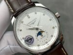 APS Factory Longines Master Collection Moonphase L29094773 Diamond Silver Dial - Image 2